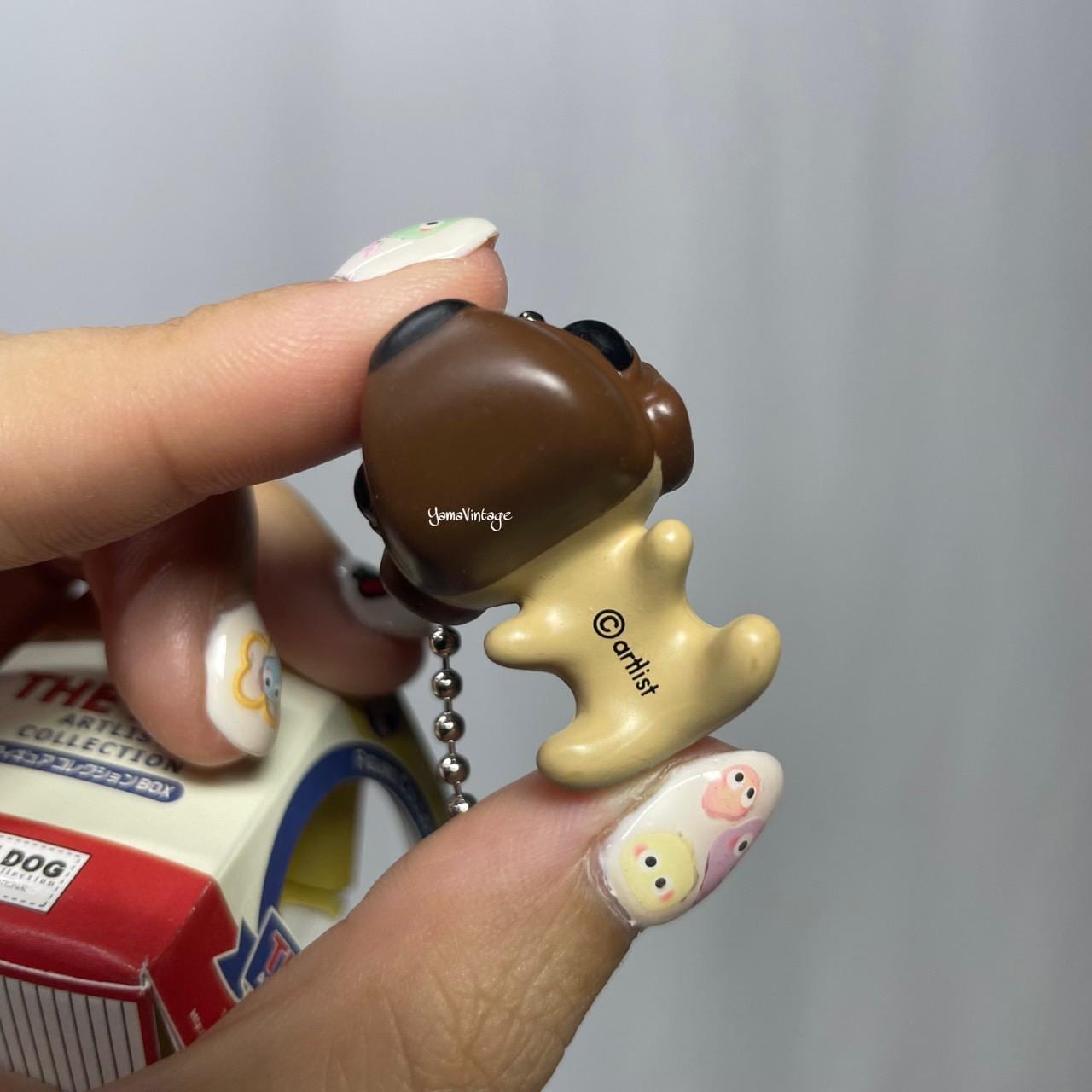 The Dog Artlist Collection Keychain , Ball Chains , Dog Gift
