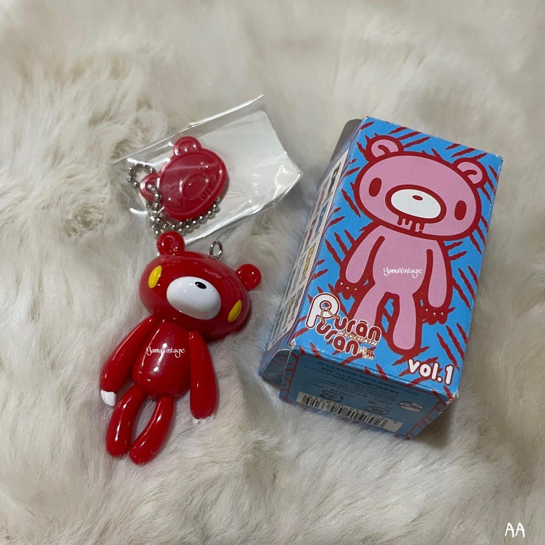 GLOOMY 5th Anniversary Limited Model レッド Gloomy Bear Red Chocolate Valentine Plush Toy CGP-083 CHAX Taito