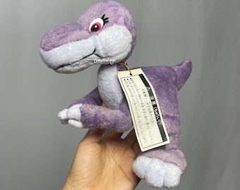 Vintage 1997s Chomper Plush 7&quot; , Land Before Time Cartoon , Second hand , Dinosaur , Stuffed animal , a.k.a. Eager Chomper , Tyrannosaurus