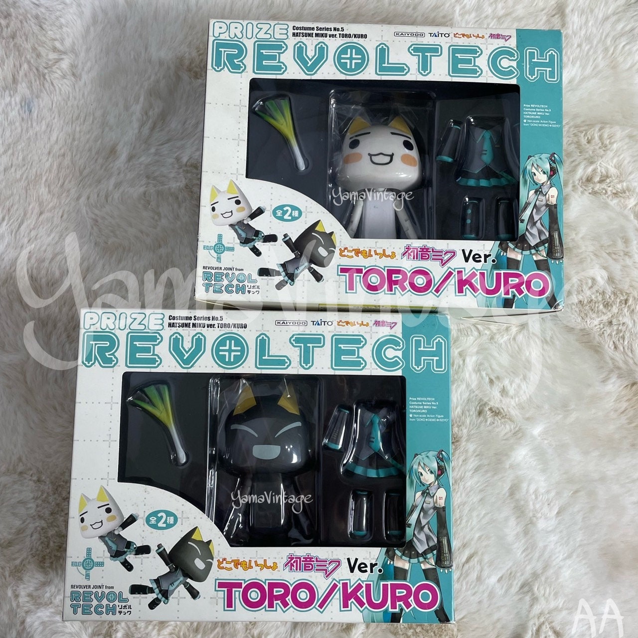 Miku Toro , Miku Kuro , Action Figure Revoltech DOKO DEMO ISSYO