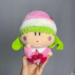 Vintage mo de Pon Rima Plush 7.5-8&quot; Japanese Cartoons , Second hand , Stuffed doll , Japanese doll , Anime , Gift for japan ,Gift plush Y2K