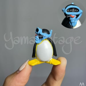 Vintage Cartoons Mini Pingu , Collectibles , Vintage toys , Penguin , Animals , Gift for her , Christmas , Christmas gift , Mini figure