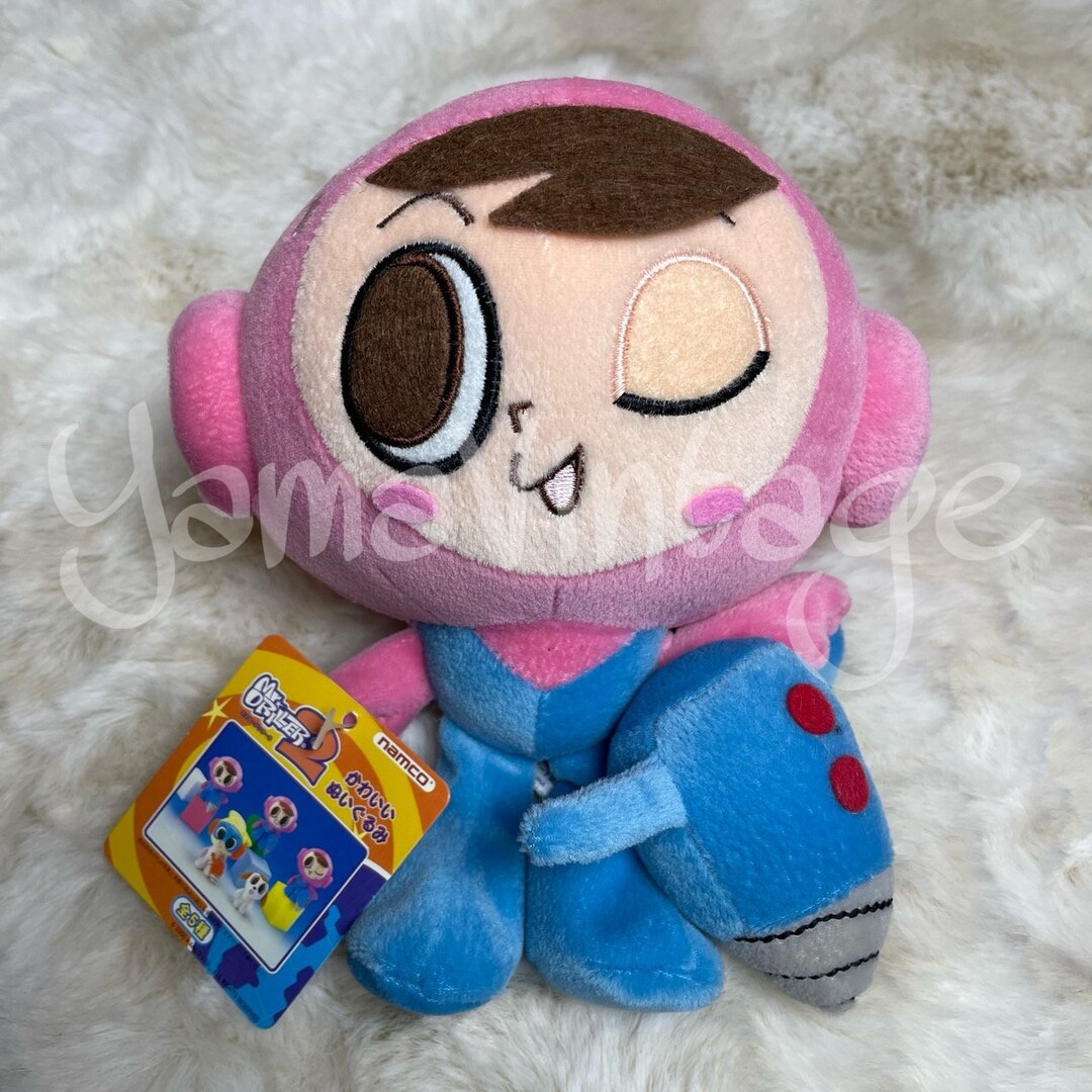 Rare Vintage 2000s Driller 2 Plush , Video Game , Collection