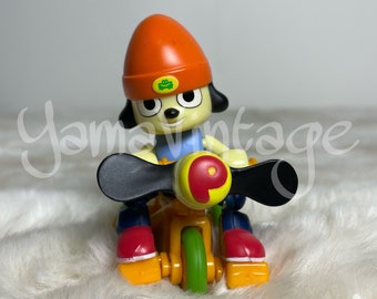 Vintage 2000's Parappa Bicycle , Toys , Collectibles , Action figures , Figures toy , Game , Japan game , パラッパラッパー , Rapper , Wind up toy