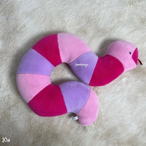 Vintage Stuffed Animals , Cute Snake Plush , Pink stuff , Stuffed toys , Second hand , Snake game , Pink Snake , Gift for kids , Collectible
