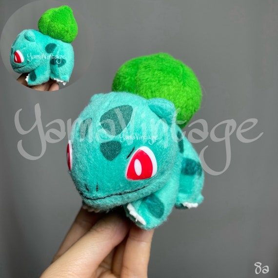 Vintage 2004s Bulbasaur Plush BANDAI Game Japan Anime Second Hand  Gift for Him Gift for kids Birthday 90s Plushies Stuffed Toys Y2K
