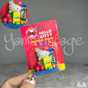 Vintage 2004s Kitty 30 Years , 70s Kitty Figure CANDY , Second hand , Y2k gift , Collectible , For you , Mini figure , Toys , Cartoons Anime