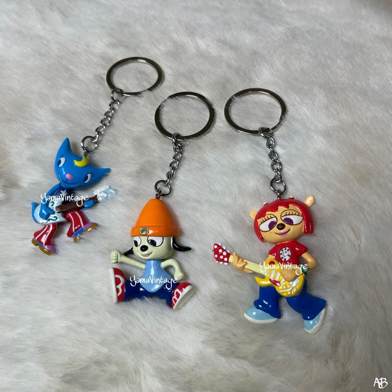 Parappa the rapper keychain - Etsy 日本