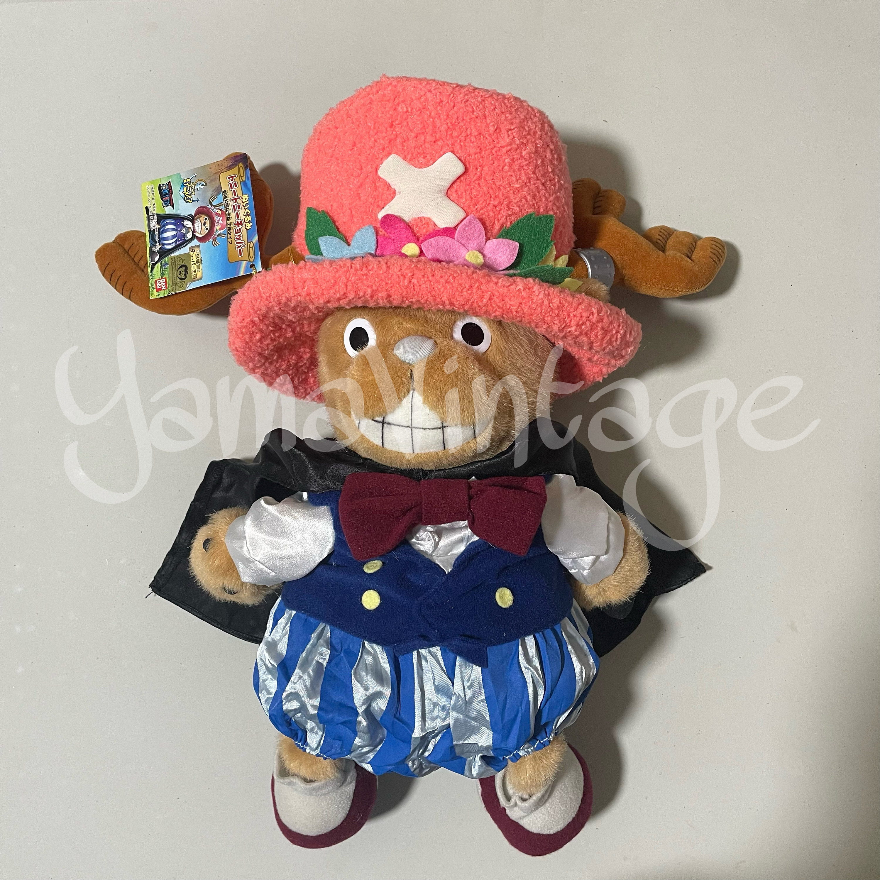 20-30cm Big Size Anime One Piece Chopper Plush Stuffed Doll Kawaii