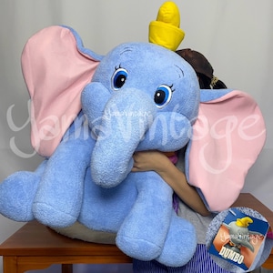 Vintage Cartoons Elephant Plush , Stuffed animals , Second hand , Stuffed toys , Stuffed dolls , Collectibles , Children&#39;s room decoration