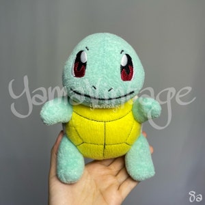 Giochi vintage Squirtle Peluche 7&quot; , Gioco , Giappone , Anime , Seconda mano , Regalo per lui , Regalo per bambini , Compleanno anni &#39;90 Peluche Peluche Y2K