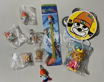 Vintage 1999&#39;s -2001&#39;s PaRappa the Rapper Second-hand Collectibles