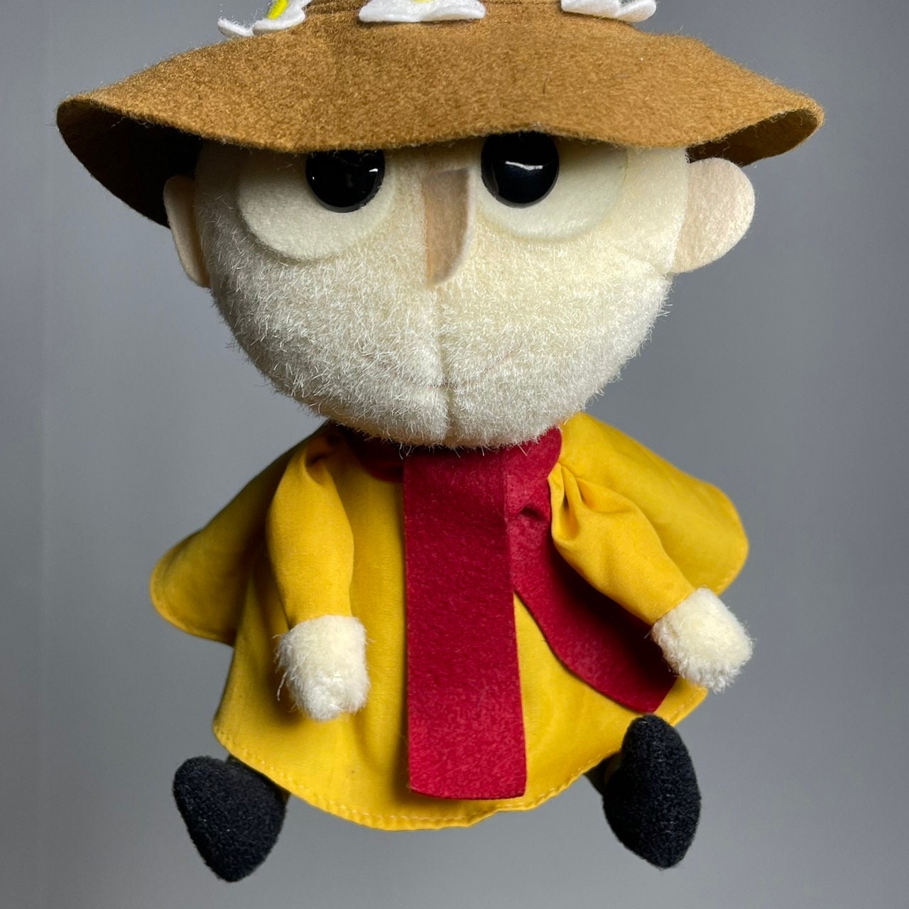 ヴィンテージ90年代スナフキンぬいぐるみ、ムーミンキャラクター
