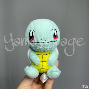 Vintage 2004 Squirtle Peluche, BANDAI, Gioco, Giappone, Anime, Regalo di seconda mano per lui Regalo per bambini Compleanno anni &#39;90 Peluche Peluche Y2K