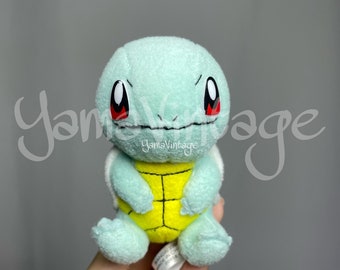 Vintage 2004s Squirtle Plush , BANDAI , Juego , Japón , Anime Regalo de segunda mano para él Regalo para niños Cumpleaños 90s Peluches Peluches Y2K