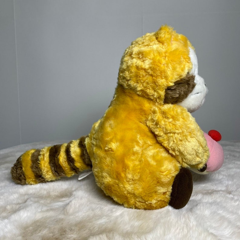 Vintage 2004 Rascal Raccoon Plush, Japanese Anime - Etsy