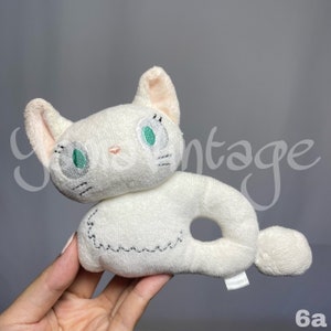 Vintage Cartoons Lily  Kiki Plush toy , Lily cat , White cat , Laughing Organic Plush Toy Baby Supplies Baby , Toys kids , Collectibles Gift