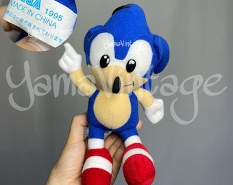 ヴィンテージ 1995 年代 ソニック ぬいぐるみ、ゲーム、アニメ、日本