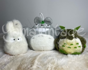 Vintage 90s Totoro Plush Dolls, Anime Collectibles