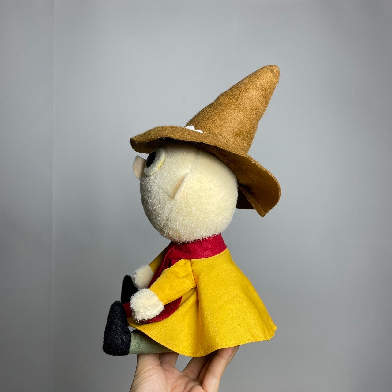 ヴィンテージ90年代スナフキンぬいぐるみ、ムーミンキャラクター