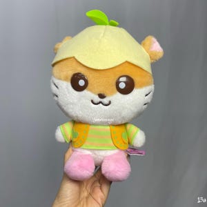 Stuffed Animal Corocorokuririn Plush 8.5" , Second hand , Stuffed toy , Cute gift , Y2K , Gift for her , Collectibles , Cartoon japan , Doll