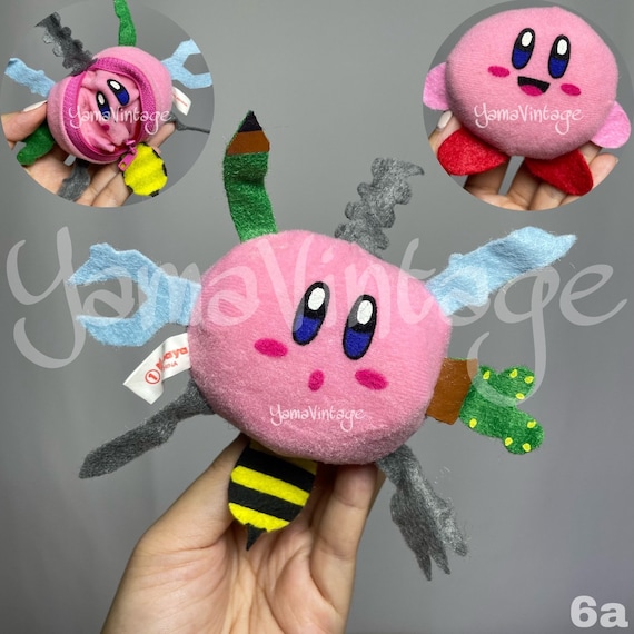 Kirby Peluche Muñeca Juguete Niños Cumpleaño Regalo 25cm