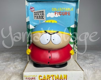 Vintage 1998s Collectible Figure Eric Cartman Second Hand 90s Toys Gift for Boyfriend Girlfriend Christmas Gift Birthday Cartoons Bedroom