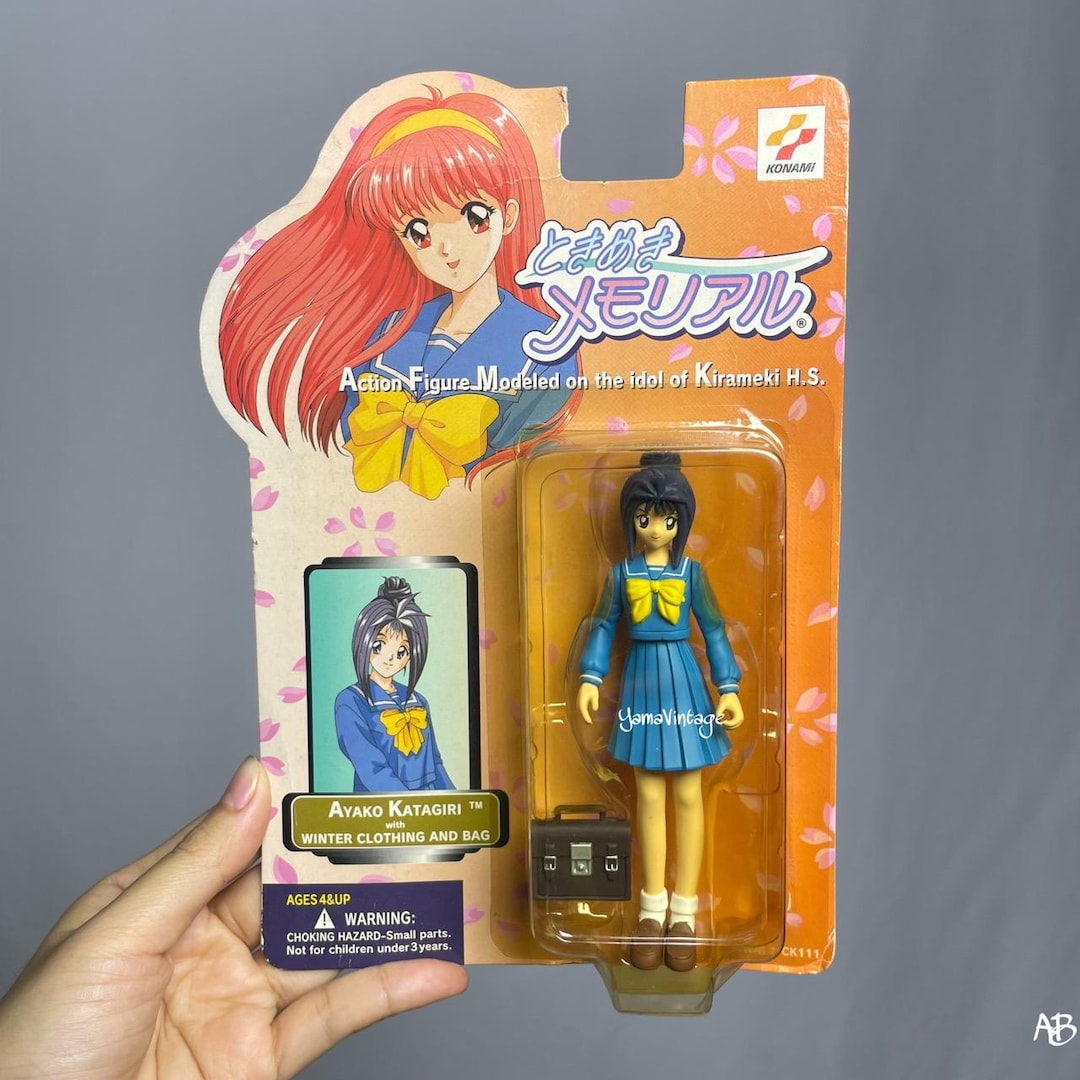 Vintage 1990s Action Figures Ayako Katagiri With Winter Clothing