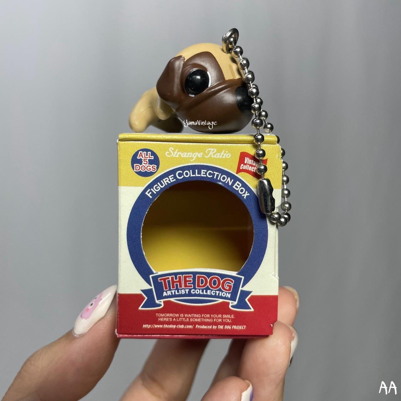 The Dog Artlist Collection Keychain , Ball Chains , Dog Gift
