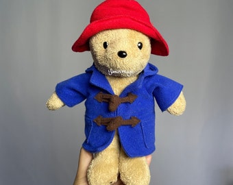 Peluche ours en peluche vintage des années 2000 20 cm, animal en peluche, ours, gifs pour elle, fête des mères, occasion, cadeau pour enfants, ours de dessin animé et de film