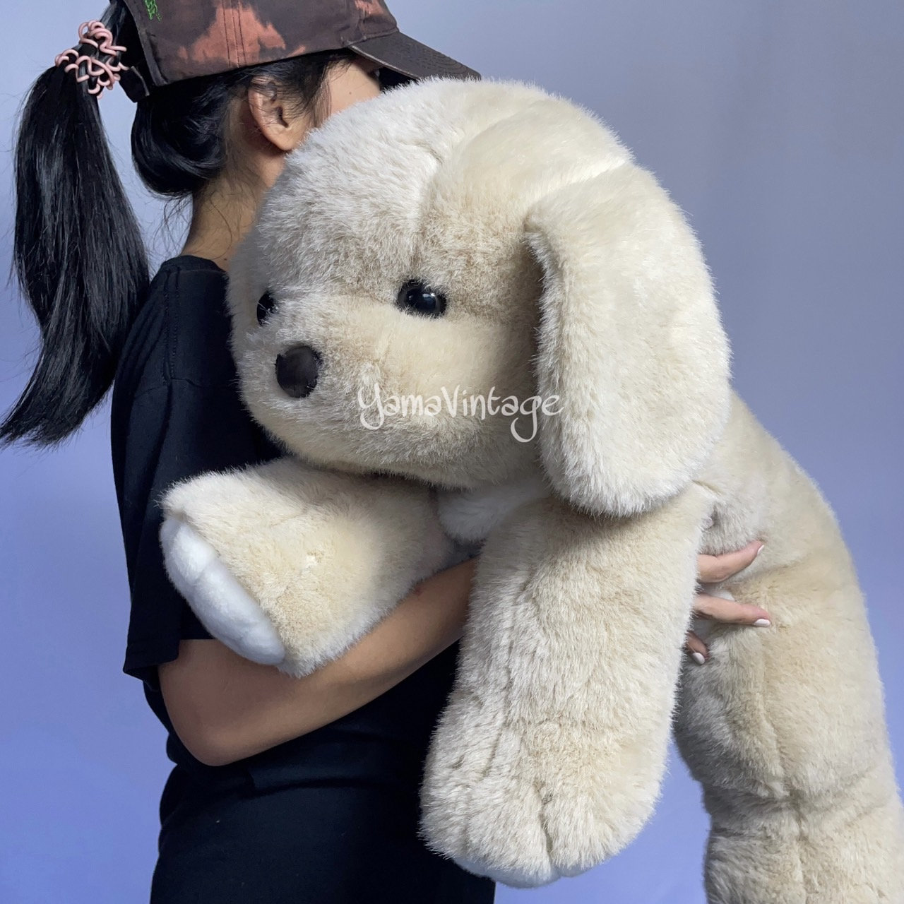 ヴィンテージ 1983年代 大型 梅吉犬 ぬいぐるみ 子犬 日本製