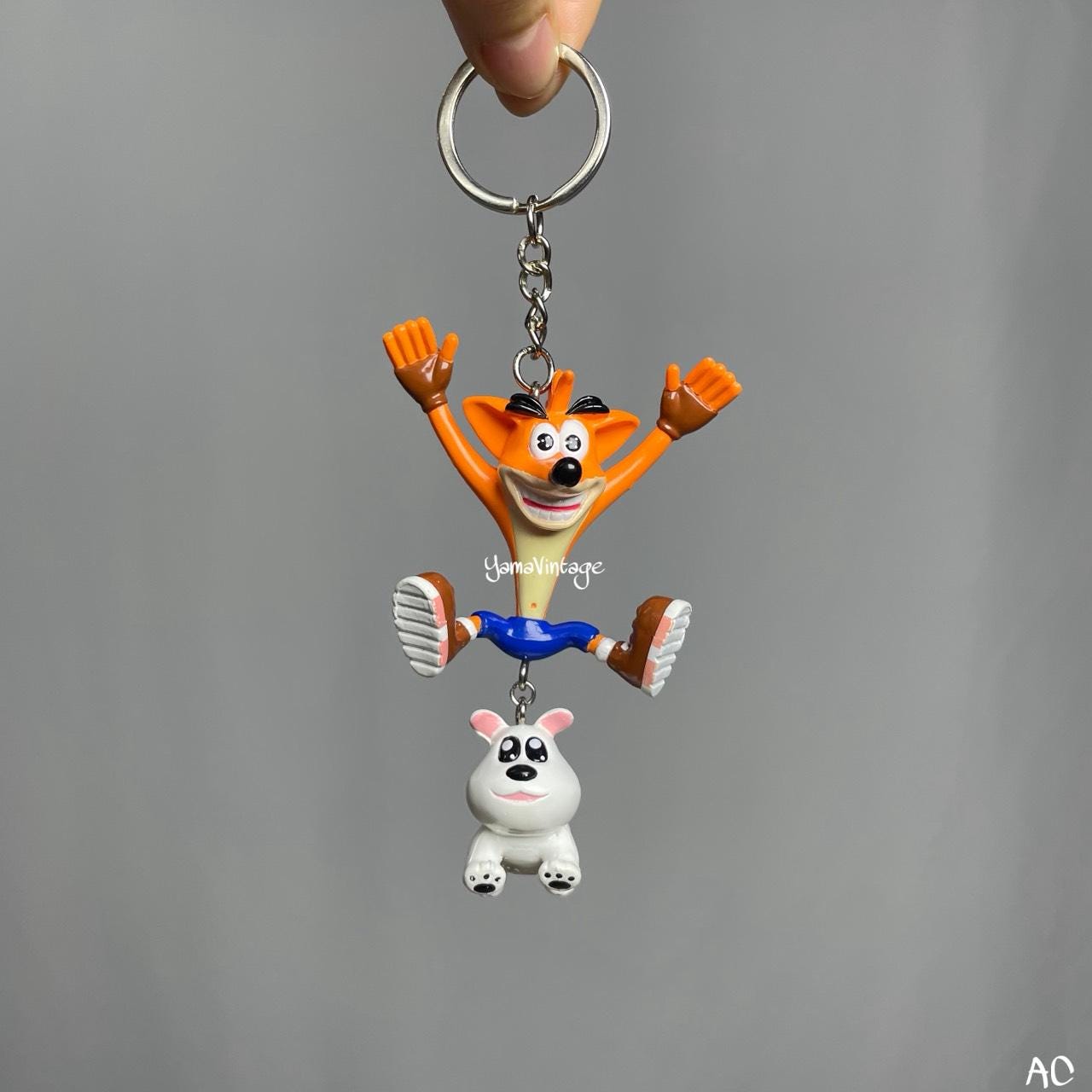Crash bandicoot keychain - Etsy 日本