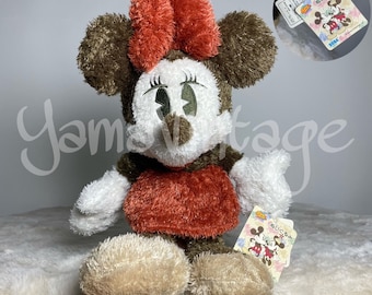 Vintage 2001 SEGA Minnie Mouse Plush, Collectible Y2K Stuffed Toy