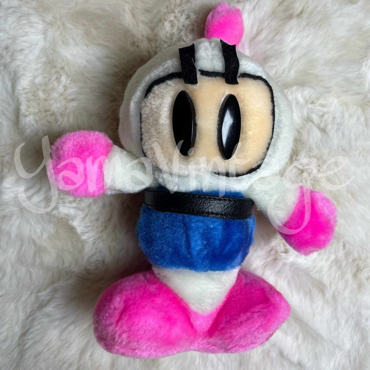 レア 初期 ボンバーマン ぬいぐるみ レア!! ヴィンテージ 1995 年代 中古 ボンバーマン ぬいぐるみゲーム