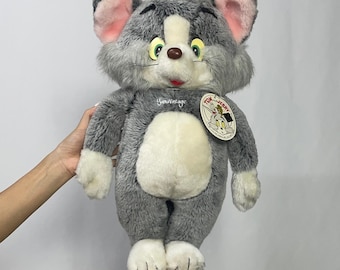 テディベア・グレー猫　Sally Wineyデザイン　Ty社アンティーク RARE Very Vintage 1940 Loew's Ren 1967 MGM Tom Cat Plush 18