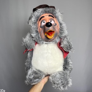 Vintage 1970s Big Al Plush Rubber Face 15&quot; , Second hand , Stuffed doll , Vintage bear , Teddy Bear , Bear plush , Stuffed animal , Gift for