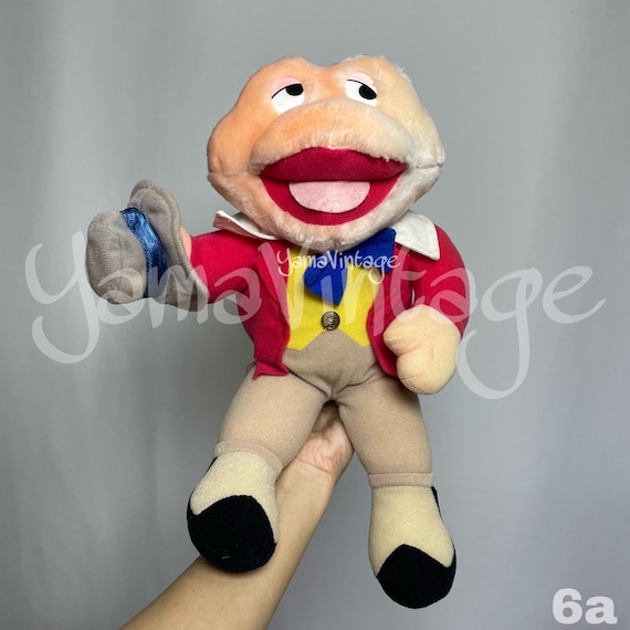 Vintage 1990s Mr. Toad Plush 14-15, Stuffed Animal , Second Hand Doll ,  Stuffed Toys , Dolls , Gift for Him , Gift for Her , Birthday Gift 