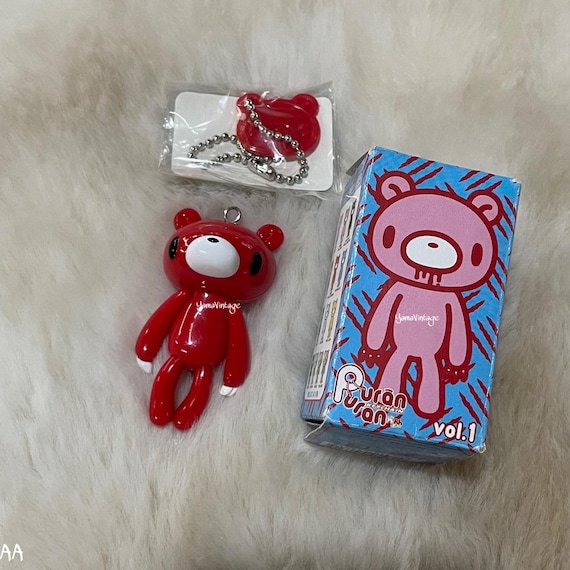 Vintage 2002s Gloomy Red Bear Keychain 2.2