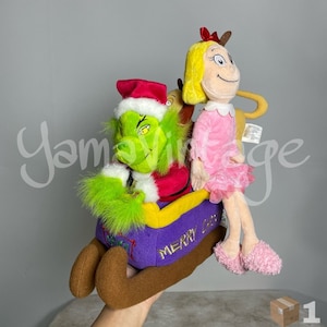 Exclusif Dr Seuss Comment le Grinch a volé Noël Poupée pouf en
