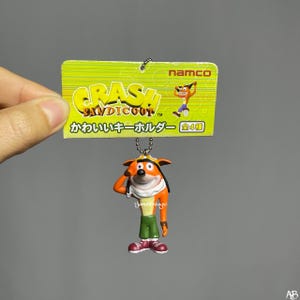 Crash bandicoot keychain - Etsy 日本