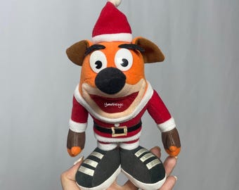 クラッシュ・バンディクー ぬいぐるみ タグ付き　ヴィンテージ　Vintage 希少なディジー・クラッシュ・バンディクーぬいぐるみ、ヴィンテージ