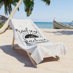 Beaching Not Teaching Towel, Teachers on Break | Teacher Summer Towel,  Funny Teacher Towel, Teacher Gift, Beach Towel for Teacher