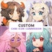 Custom Chibi Icon Commission | Icon Commission | Chibi Icon | PERSONAL USE ONLY 