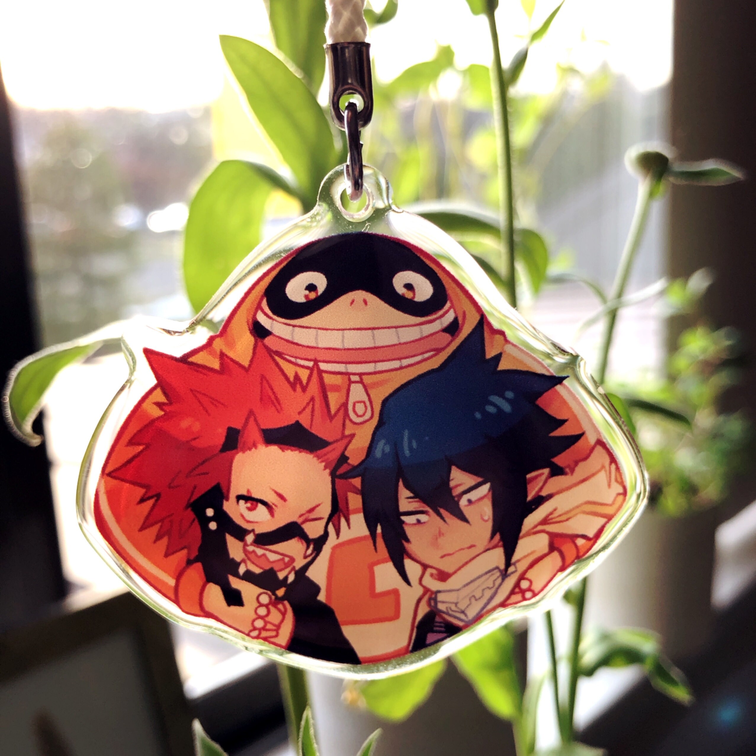 Fatgum Squad 2.25" Acrylic Keychain