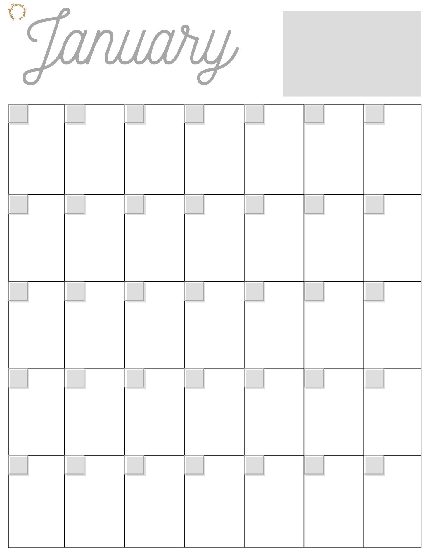 Planner Printable Pack - Etsy