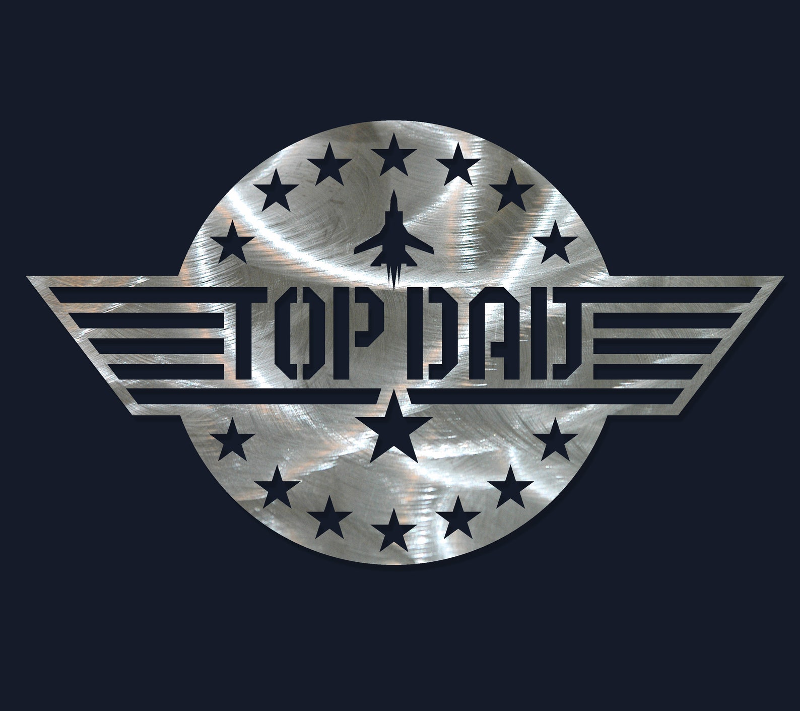 Father's day Gift Top Dad DXF SVG Top Gun / CNC / Etsy