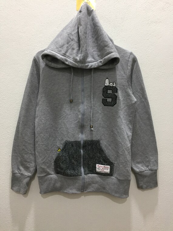 Peanuts x Harris Tweed Sweater Hoodie