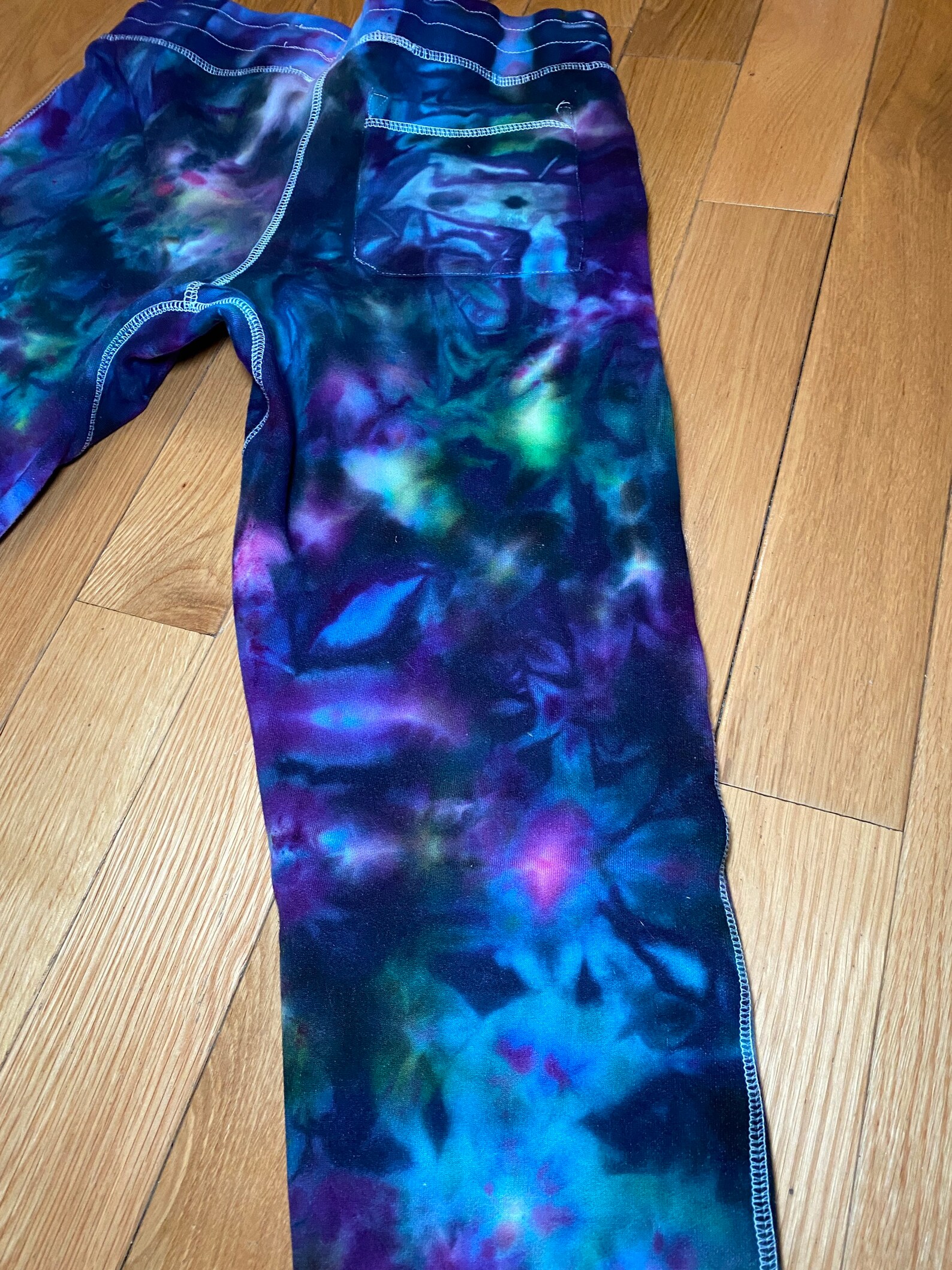 M fits Like a S // Cosmic Nebula Tie Dye Joggers Etsy