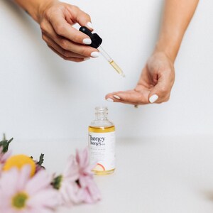 Hydrating Face Serum - Clean Skincare with Organic Calendula, Elderflower & Rosemary Extract, for Smooth, Soft Skin