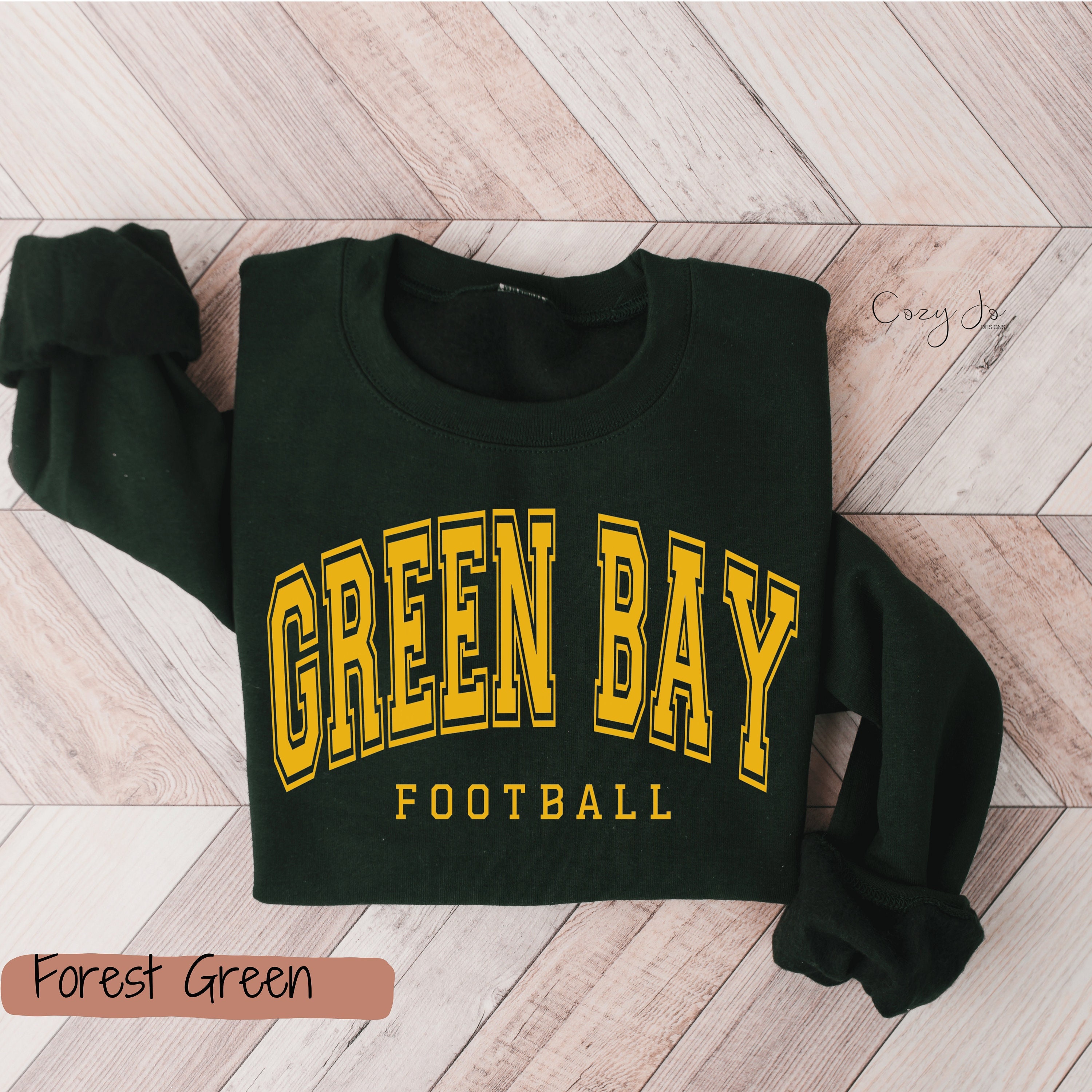 Green Bay Football Sweatshirt | Green Bay Packers Football